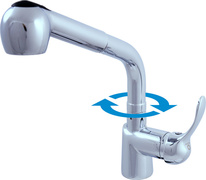 Sink lever mixer