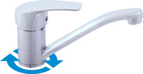 Basin lever mixer KONGO