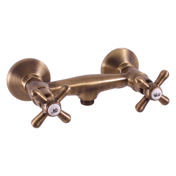 Shower lever mixer MORAVA RETRO bronze