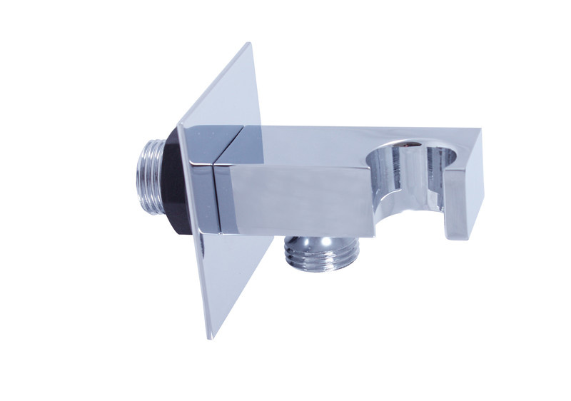 Shower holder with hose outlet CHROME