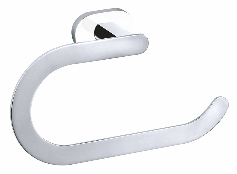 Toilet paper holder chrome/white Bathroom accessory YUKON