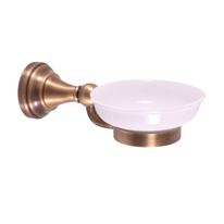 Ceramic soap dish bronze Bathroom accessory MORAVA RETRO