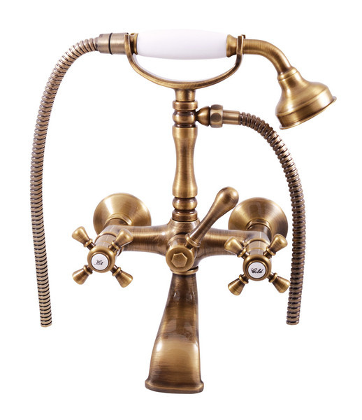 Bath mixer MORAVA RETRO bronze