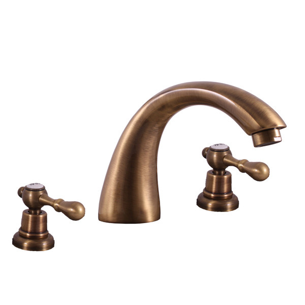 Basin lever mixer MORAVA RETRO bronze