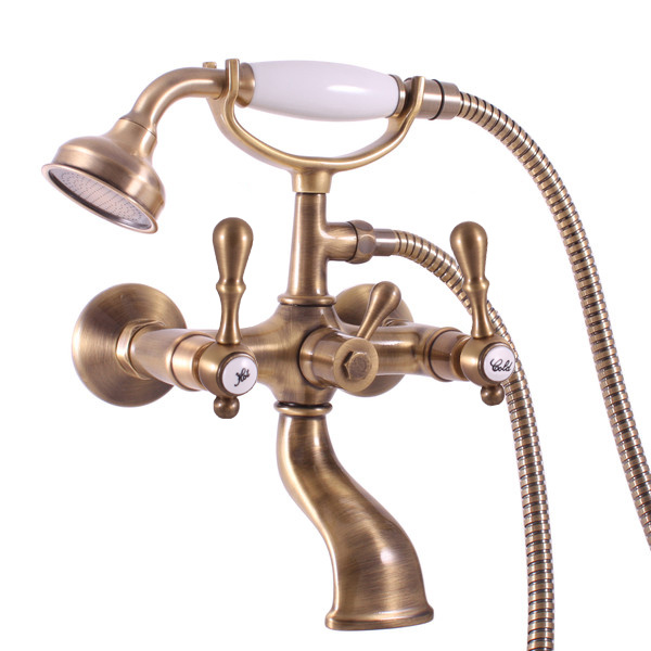 Bath faucet MORAVA RETRO bronze