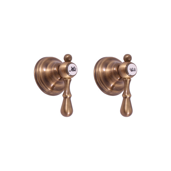 External shower mixer MORAVA RETRO bronze