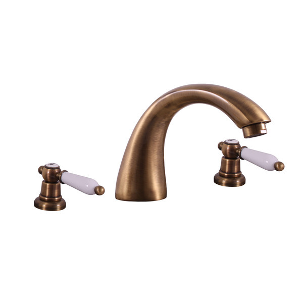 Basin lever mixer MORAVA RETRO bronze