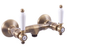 Shower lever mixer MORAVA RETRO bronze