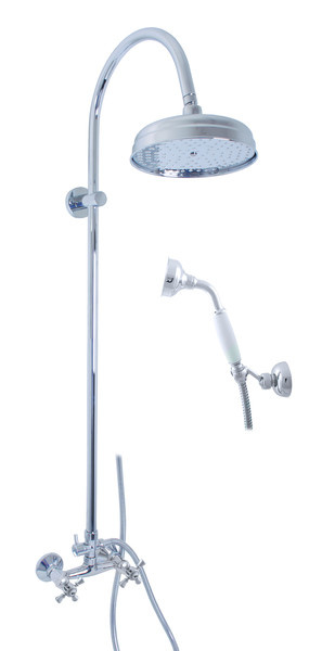 Shower mixer with shower column MORAVA RETRO