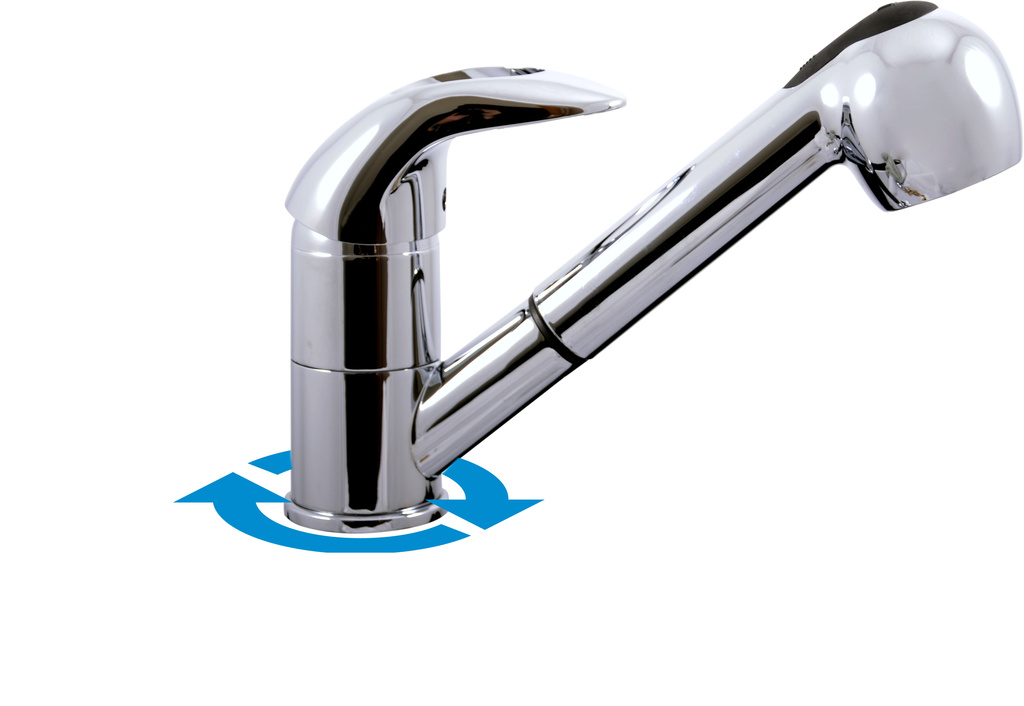 Sink lever mixer