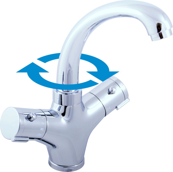 Basin termostatic lever mixer DUNAJ TERMOSTAT