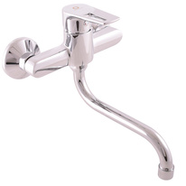 Sink lever mixer wall-mounted COLORADO