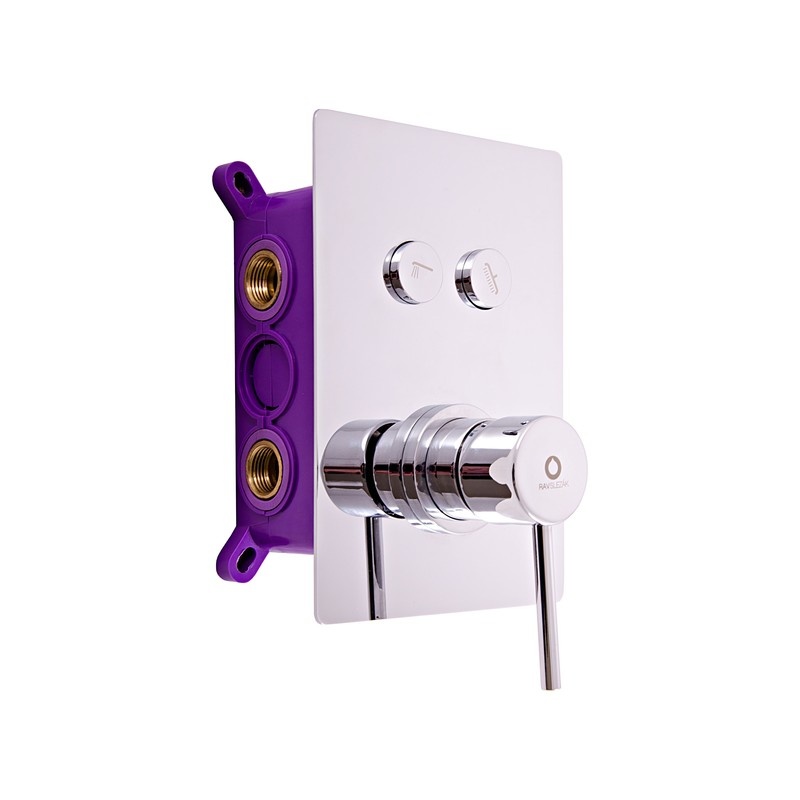 Built-in shower lever mixer SIENA