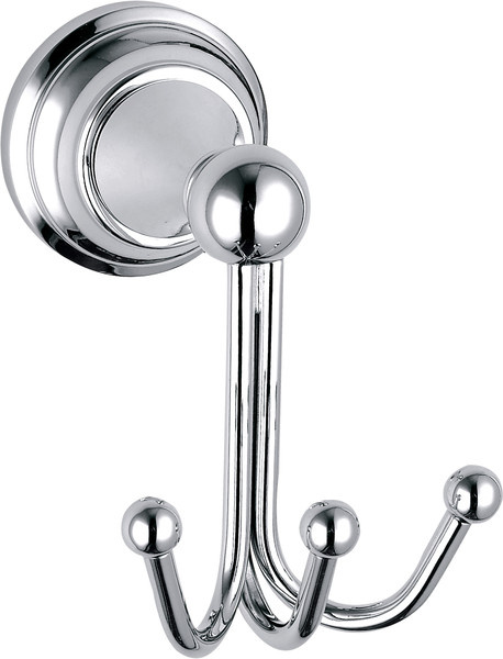 Triple robe hook chrome Bathroom accessory MORAVA RETRO