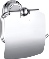 Paper holder with cover chrom Bathroom accessory MORAVA RETRO
