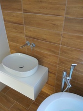 Built-in basin lever mixer SEINA