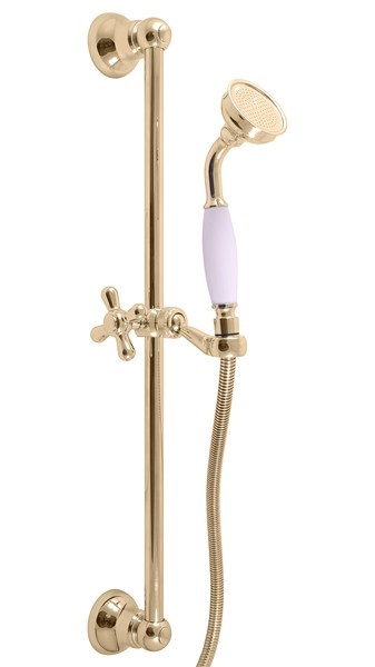 Shower set retro gold