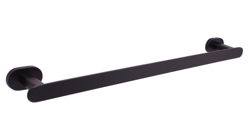 Towel holder 506 mm black matt Bathroom accessory YUKON