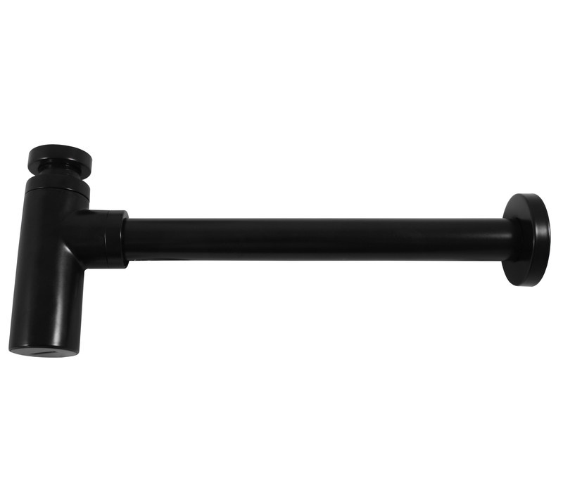 Wash basin siphon BLACK MATT