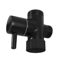 Ceramic shower switch BLACK MATT