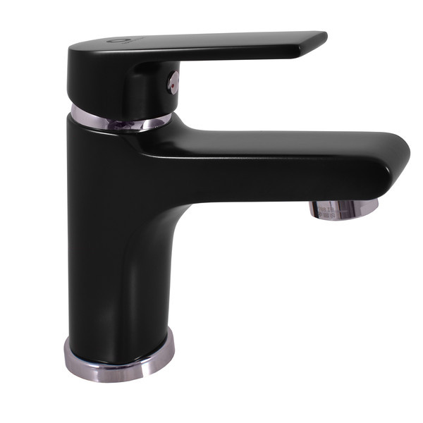 Washbasin faucet  COLORADO BLACK/CHROME