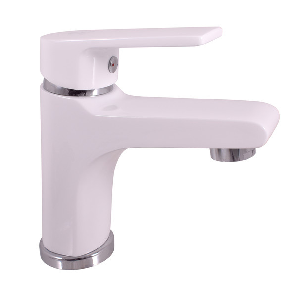 Washbasin faucet  COLORADO  WHITE/CHROME