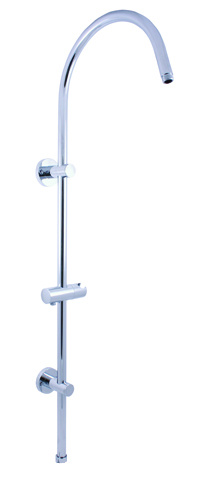 Shower bar for shower mixers