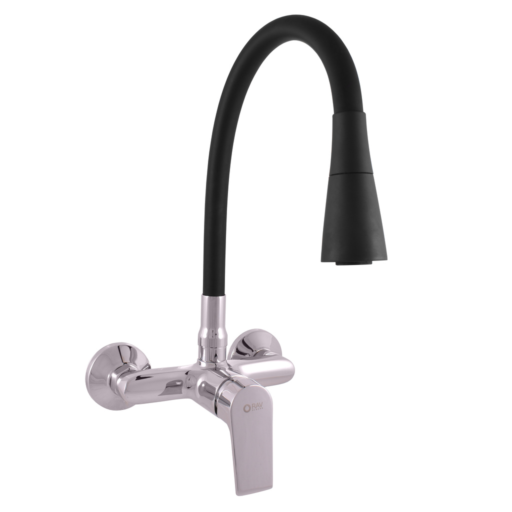 COLORADO Sink lever mixer with flexible spout