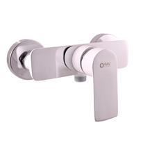 Shower lever mixer VLTAVA CHROME/WHITE