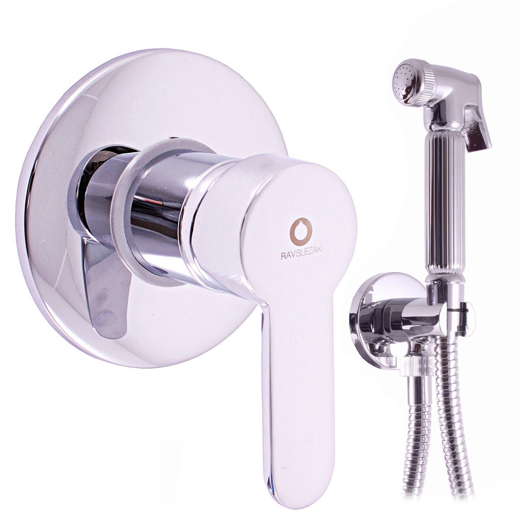 Bidet built-in mixer with shower ZAMBEZI