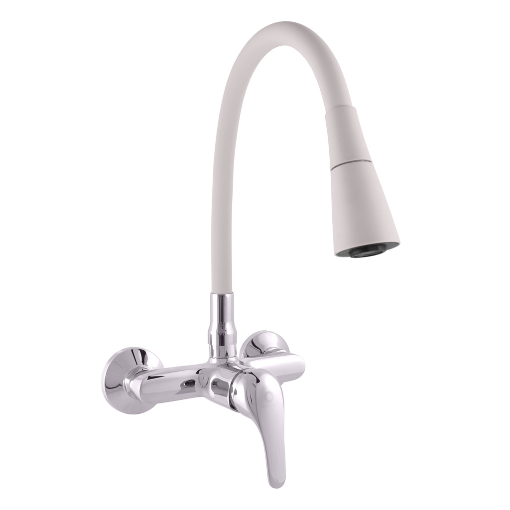 SAZAVA Sink lever mixer with flexible spout