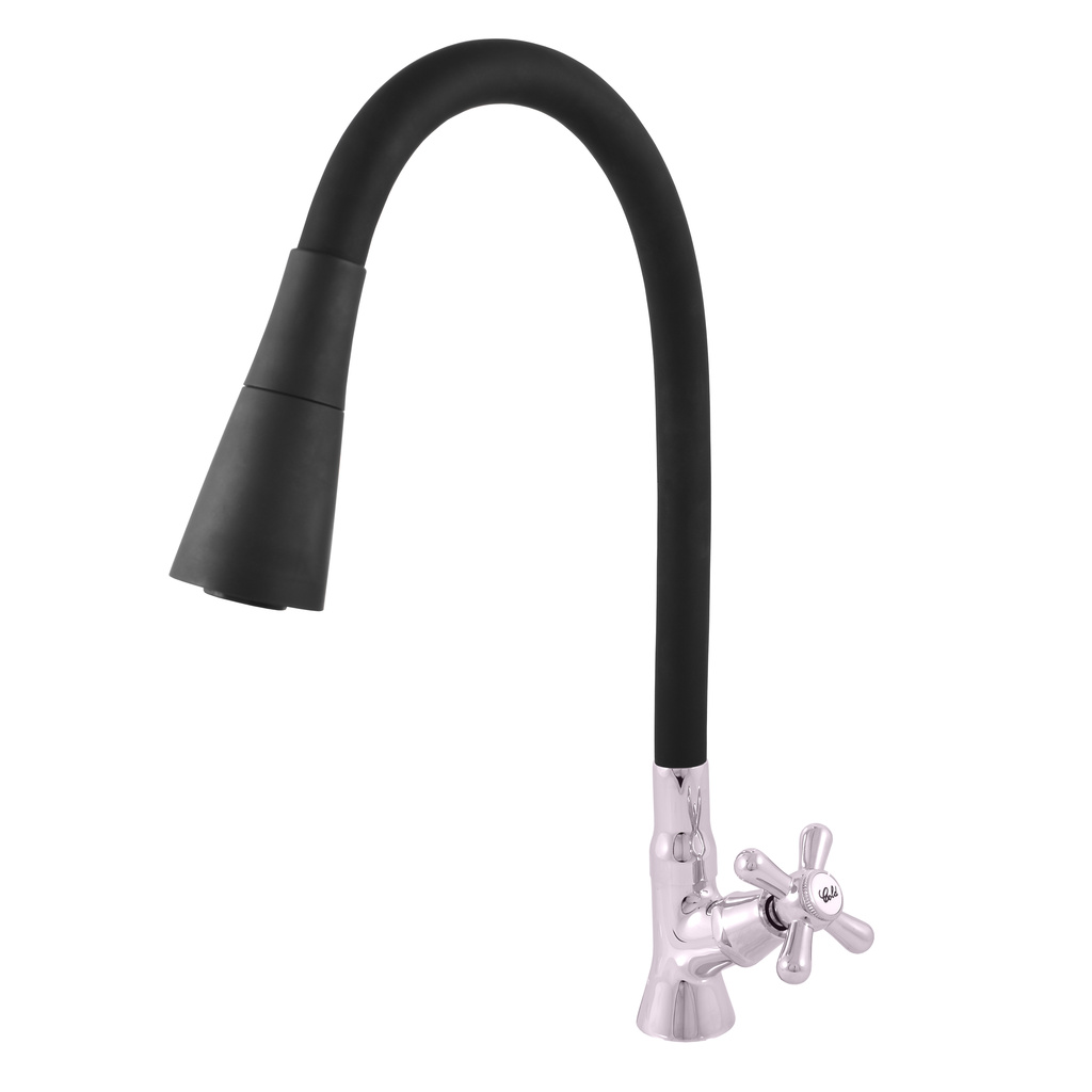Faucet on the one water with flexible hose and shower MORAVA