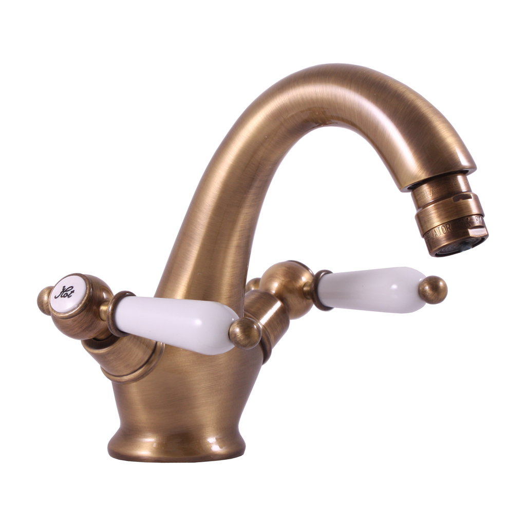 Bidet lever mixer MORAVA RETRO-BRONZE