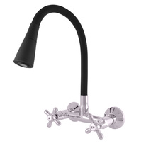 Wall mounted sink lever mixer MORAVA CHROME