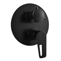 Shower faucet with ceramic switch COLORADO BLACK MATT