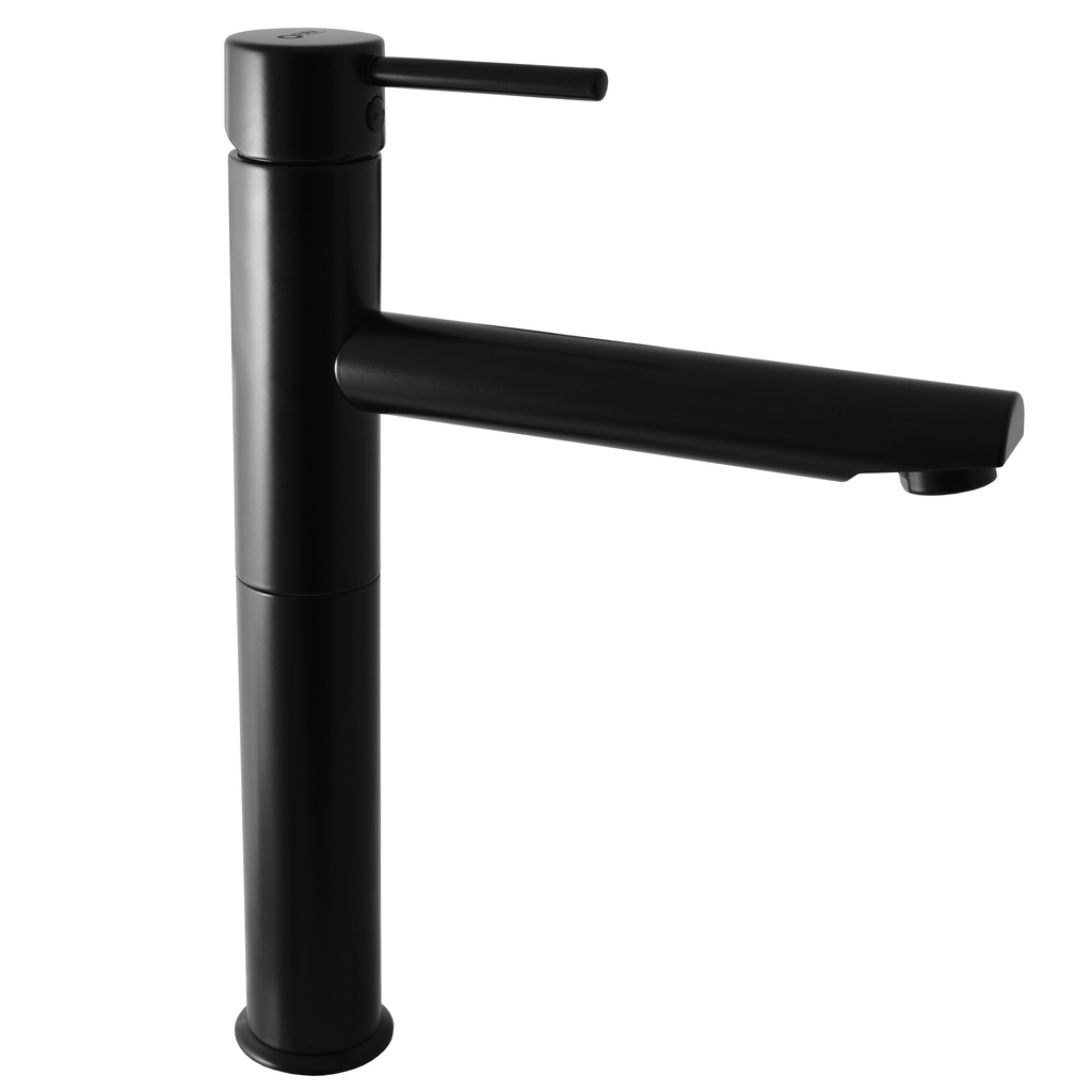 Washbasin faucet high SEINA, black matt