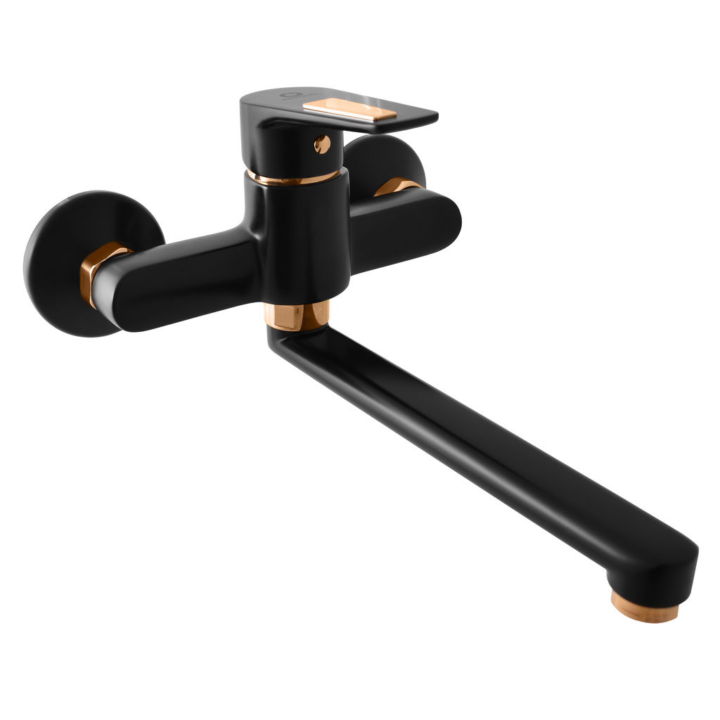 Washbasin/Sink faucet COLORADO BLACK MATT/GOLD