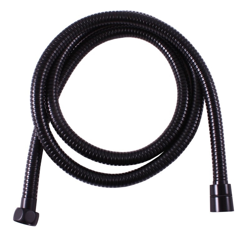 Shower hose 50 cm BLACK MATT