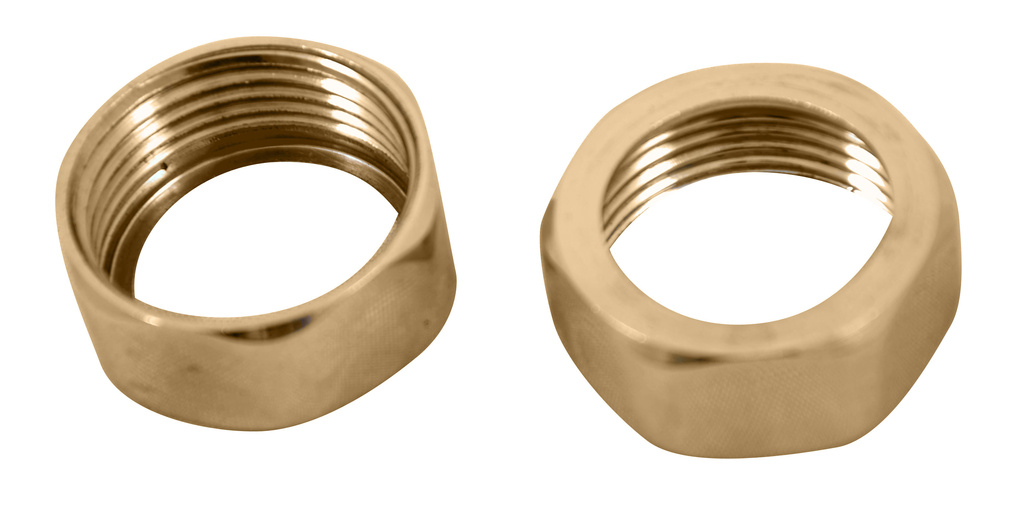 Screw-nut for eccentric 2 pcs, Gold