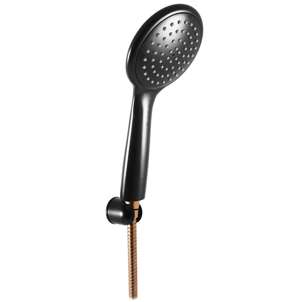 Shower set  BLACK MATT/GOLD