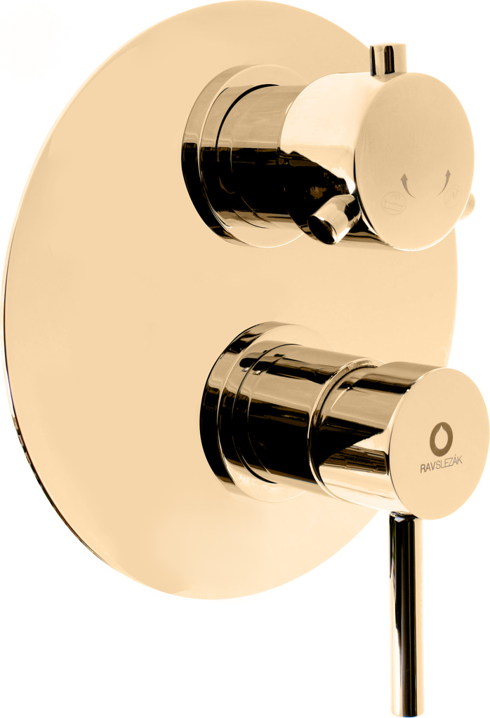 Built-in shower lever mixer