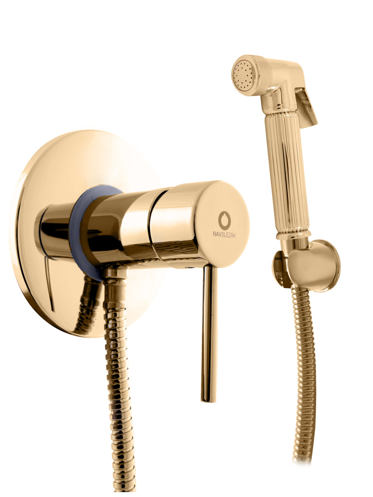 Built-in bidet lever mixer SEINA GOLD