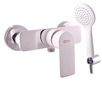 Shower lever mixer VLTAVA CHROME/WHITE