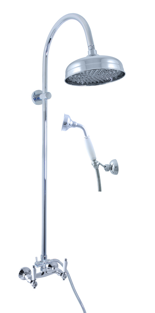 Shower mixer with shower column MORAVA RETRO