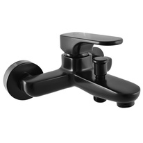 Bath lever mixer YUKON BLACK MATT