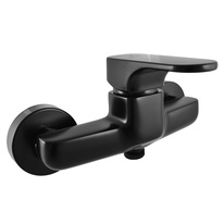 Shower lever mixer YUKON BLACK MATT