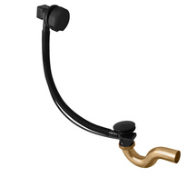 Bath siphon BLACK MATTE