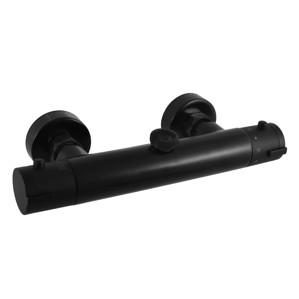 Shower faucet TERMOSTATIC black matte