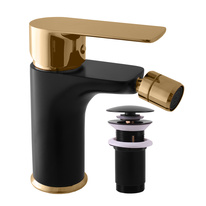 Bidet faucet VLTAVA BLACK MATT/GOLD