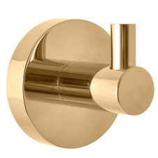 Single robe hook gold 